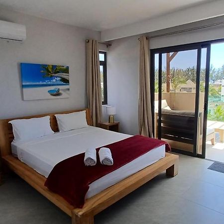 Splendide Penthouse Vue Mer A 5 Mn A Pied De La Plage Flic-en-Flacq 外观 照片