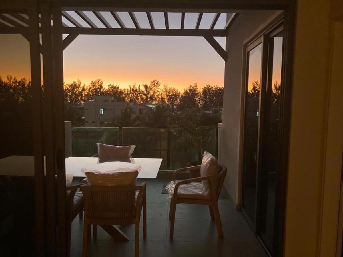 Splendide Penthouse Vue Mer A 5 Mn A Pied De La Plage Flic-en-Flacq 外观 照片